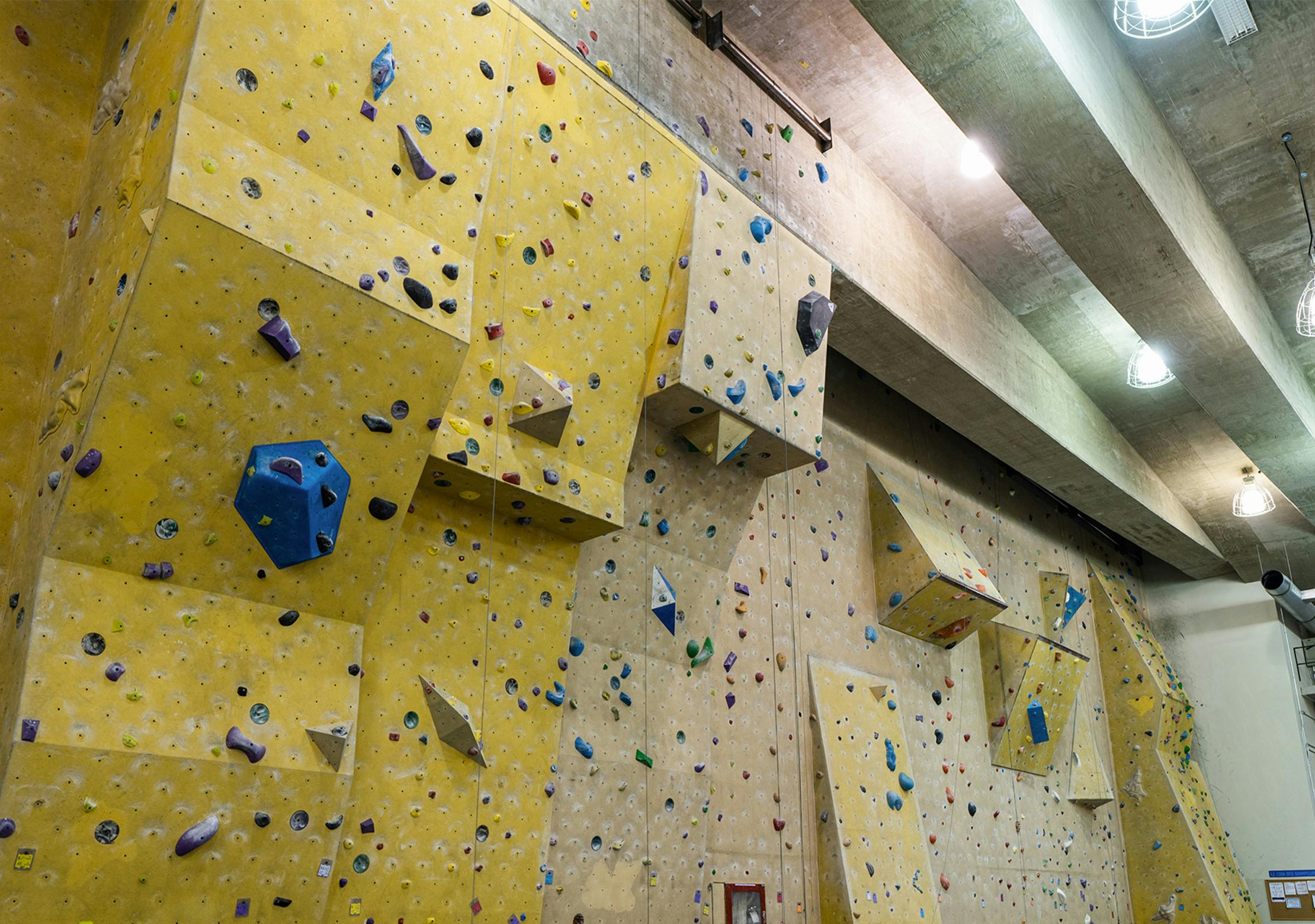Escalade cours initiation | Escalade CEPSUM