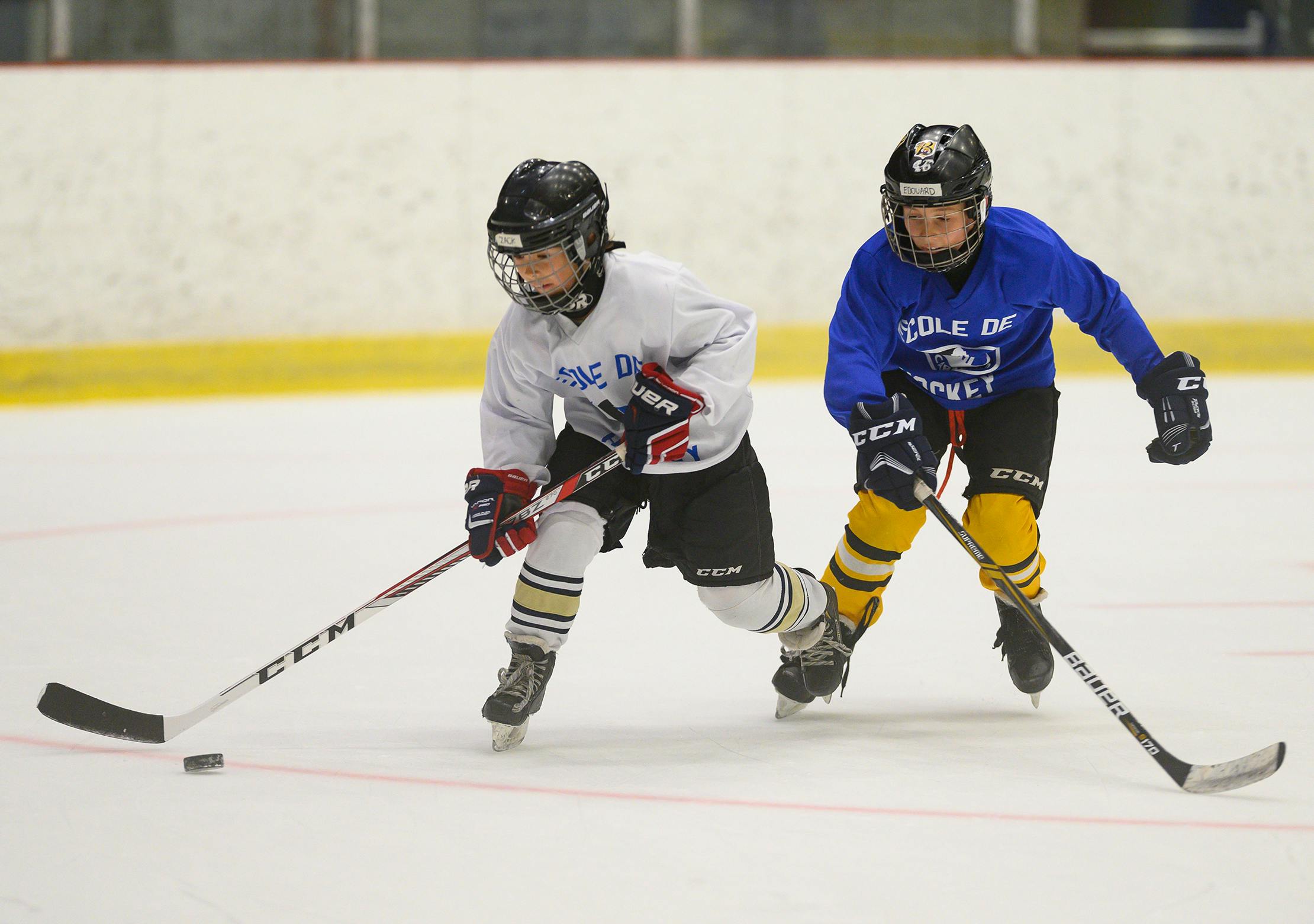 École Carabins hockey sur glace 7 et 8 ans - Écoles Carabins CEPSUM